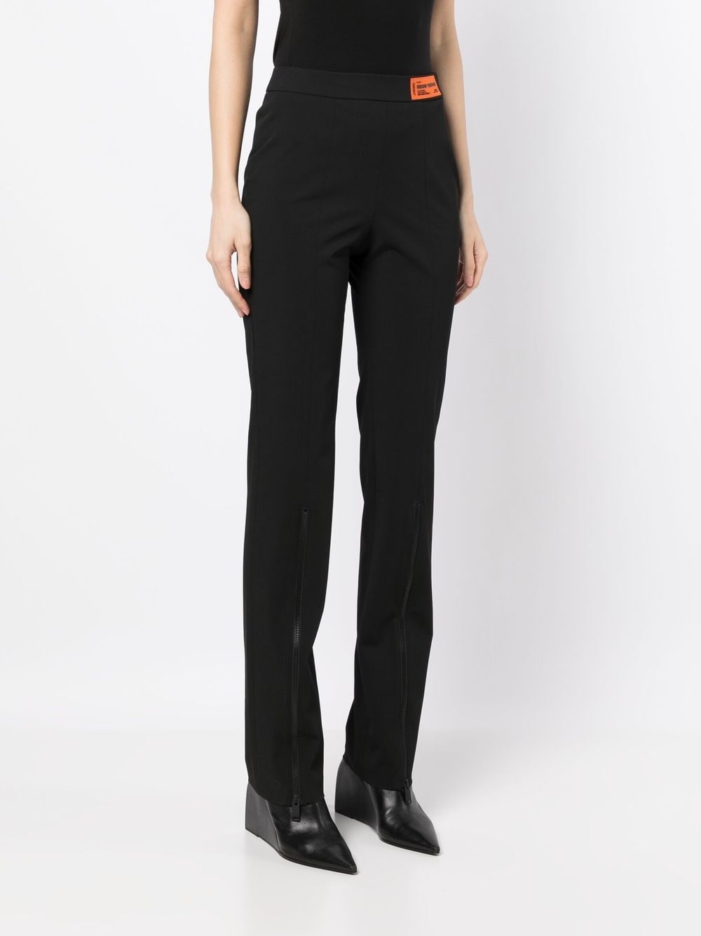 zipped-ankle tailored trousers - 3