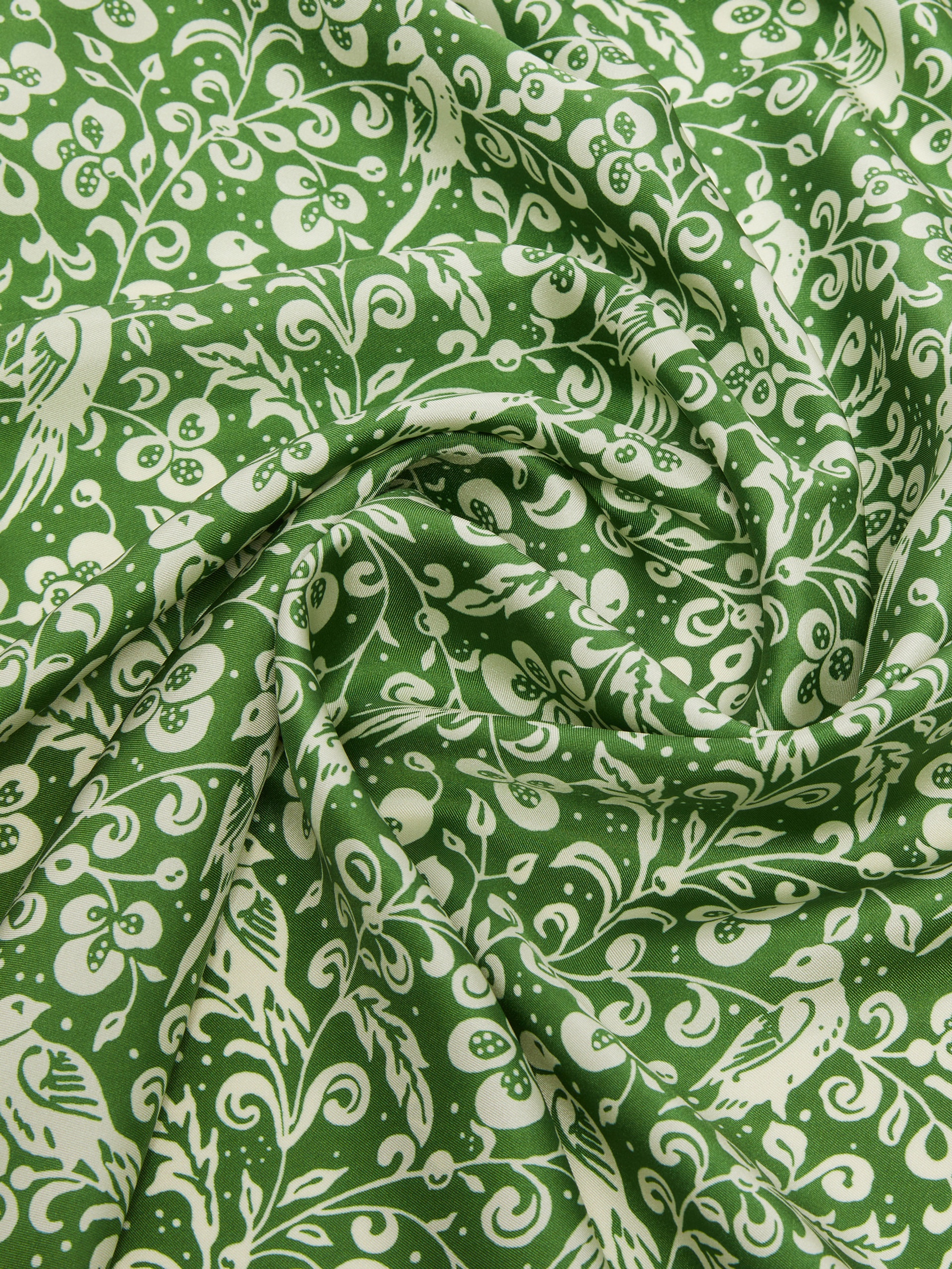 ONESTO2 Printed silk twill foulard - 3