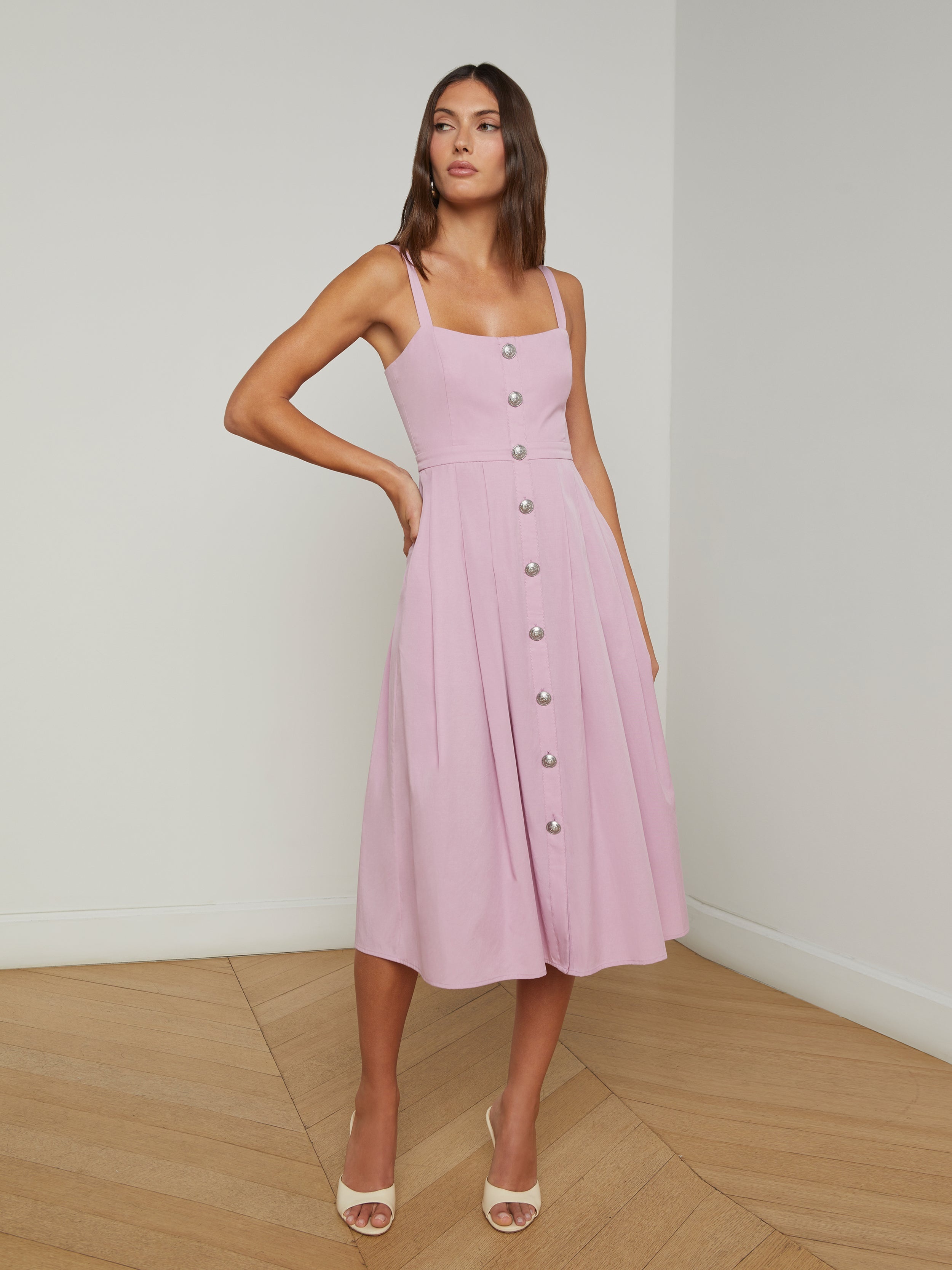 Esmeralda Poplin Dress - 4