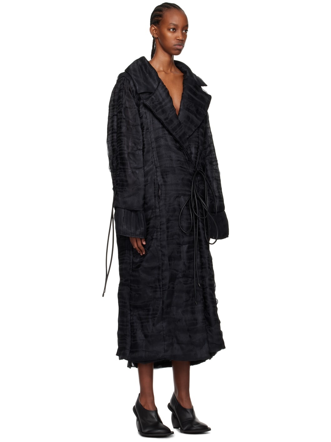 Black 'Grown By Nature' Coat - 2