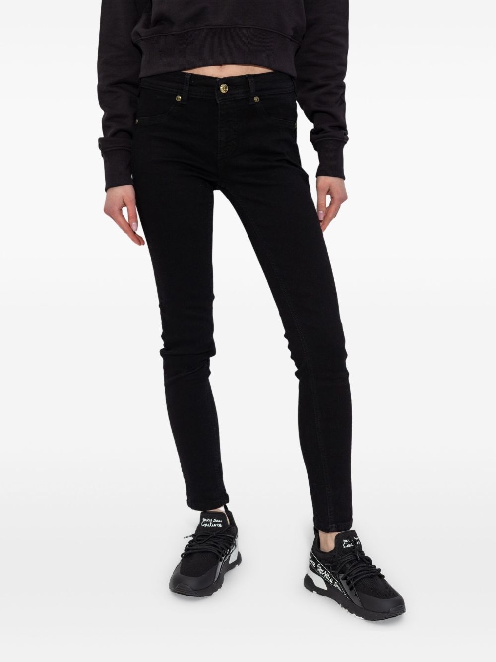 denim jeggings - 3