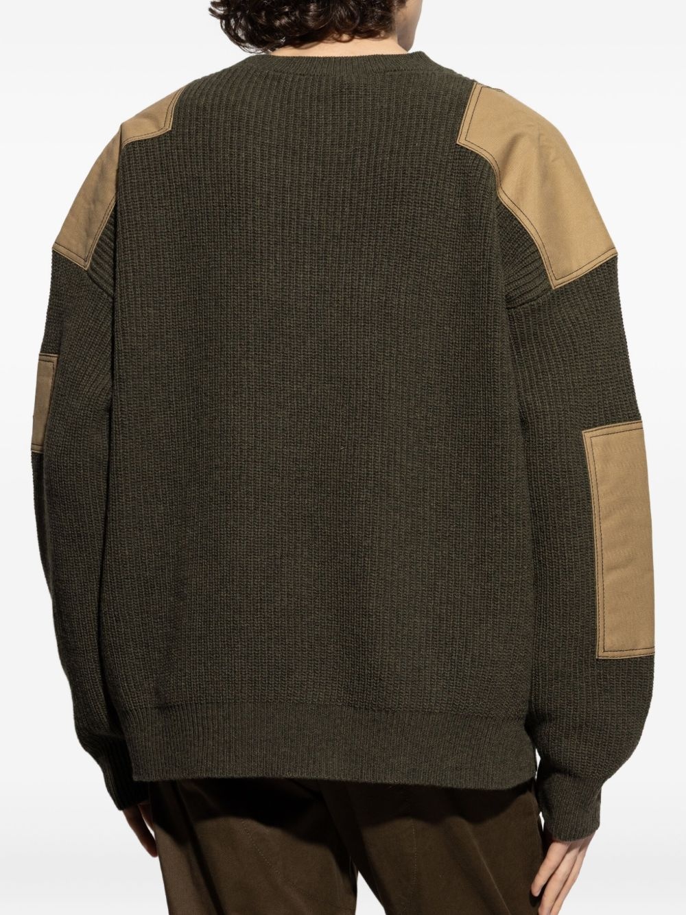 logo-embroidered jumper - 4