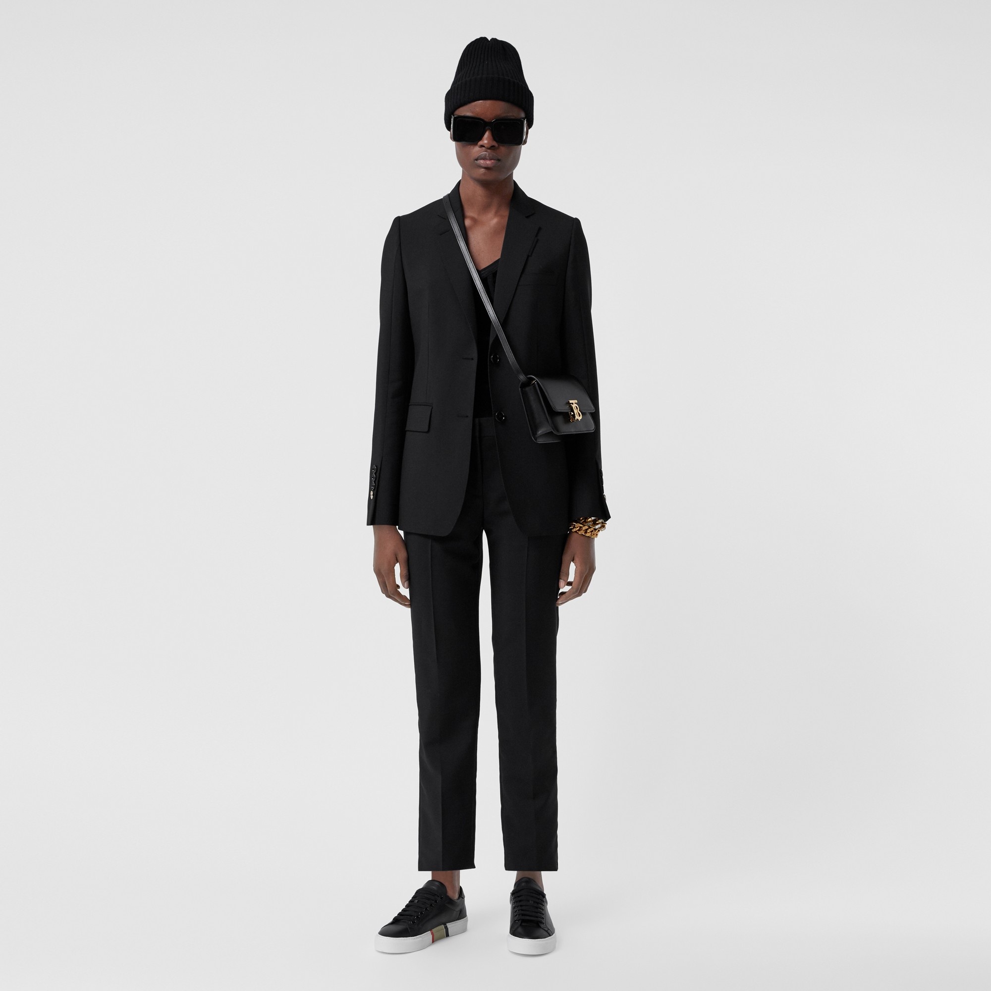 Mohair Wool Tailored Trousers - 2