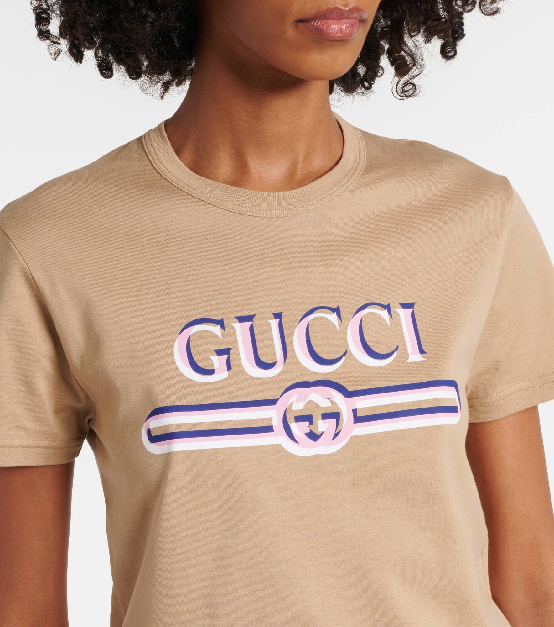 Logo cotton jersey T-shirt - 4