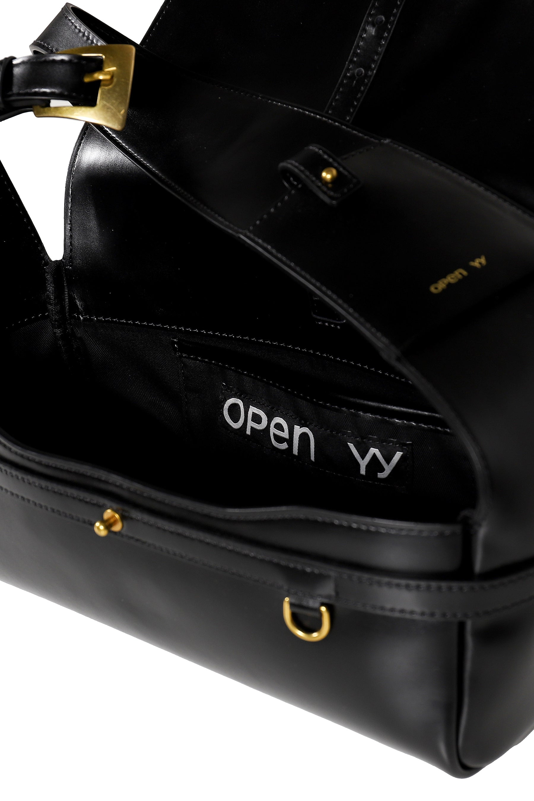 SUEDE BELTING DUFFLE BAG / BLK - 6