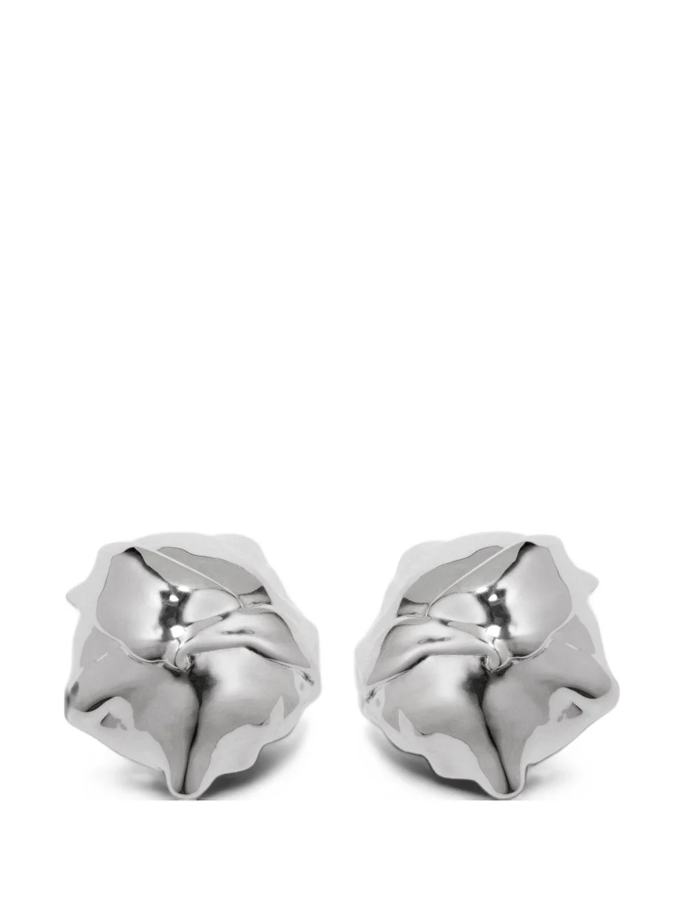 Conked Out crumpled earrings - 1