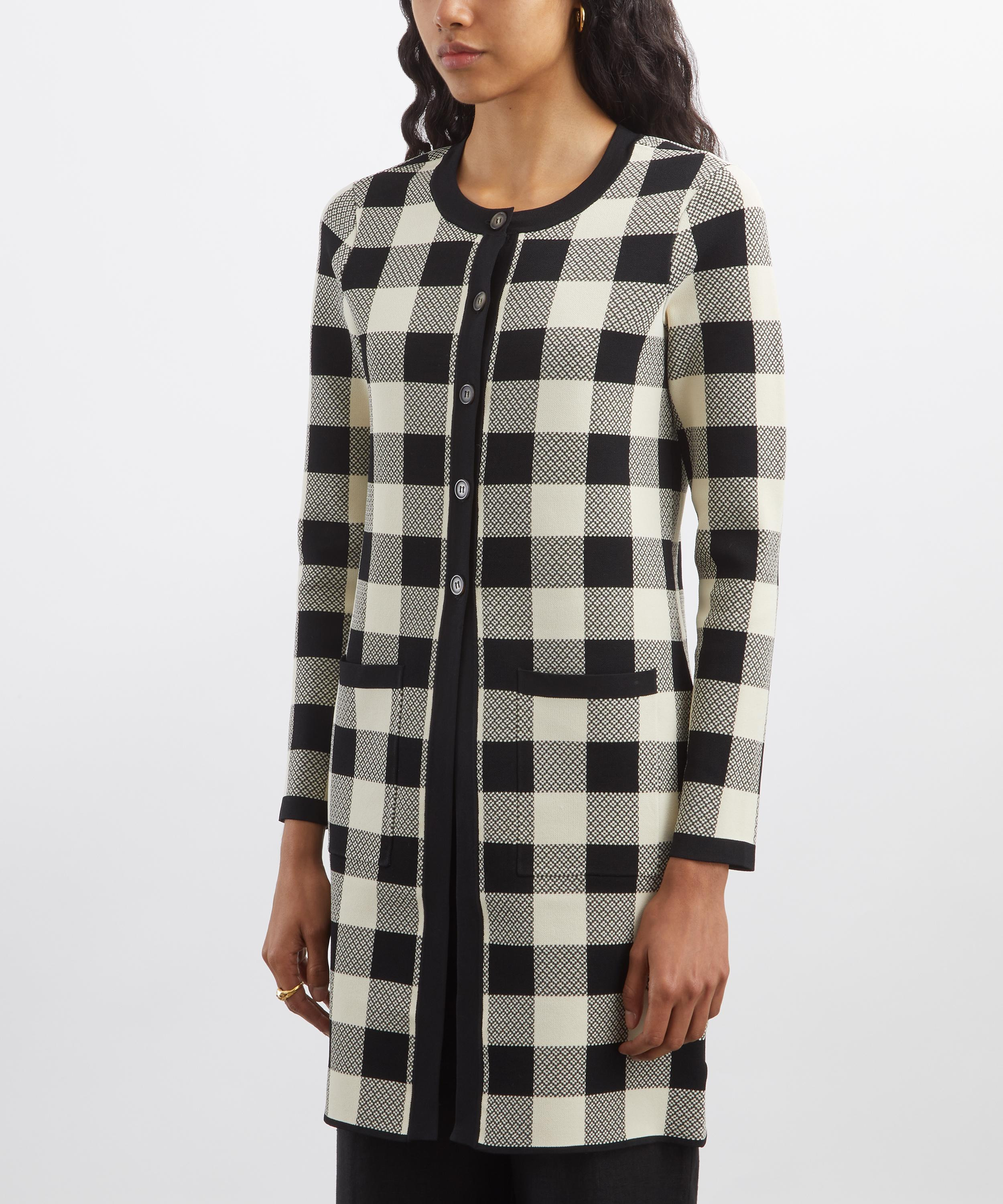 Pippa Heritage Plaid Longline Cardigan - 3