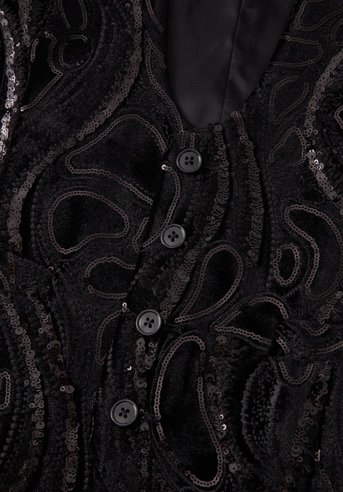 VEST 78 BLACK VELVET - 4