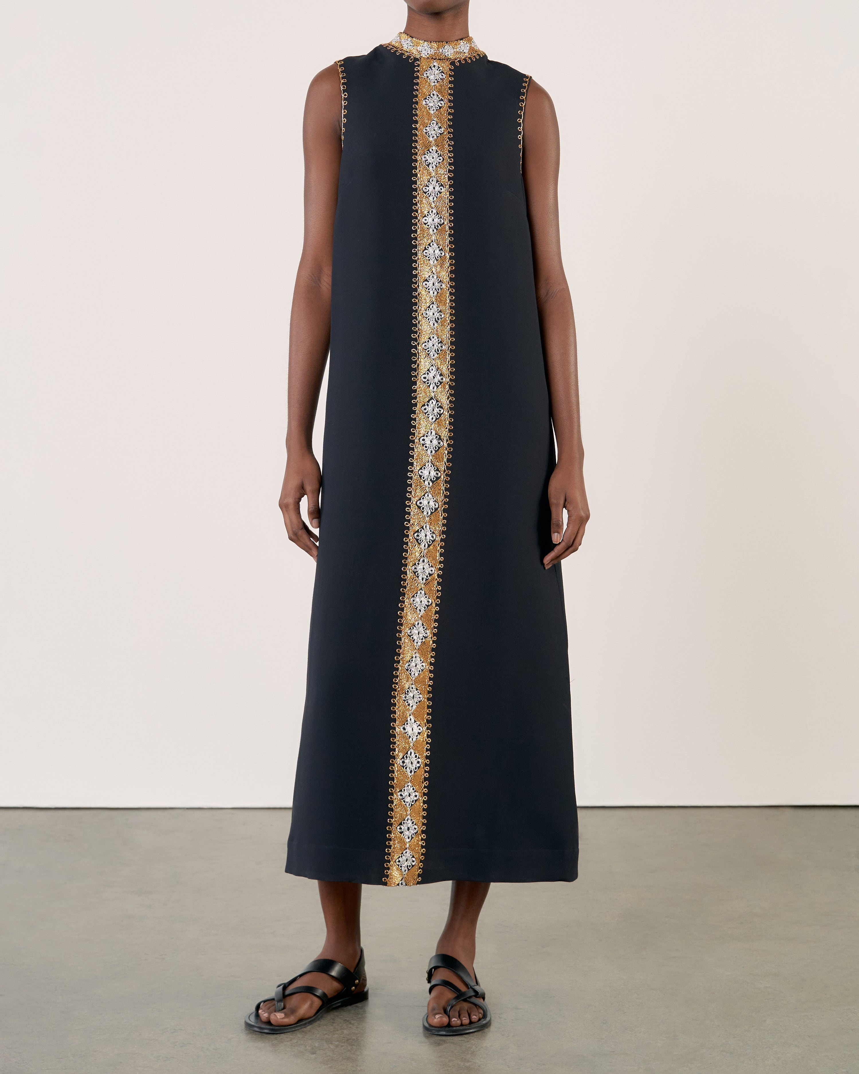 SYLVIE EMBROIDERED DRESS - 2