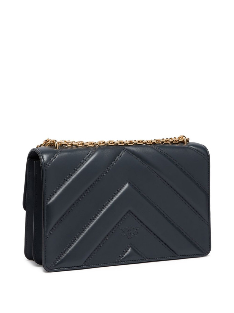PINKO chevron chain crossbody bag outlook
