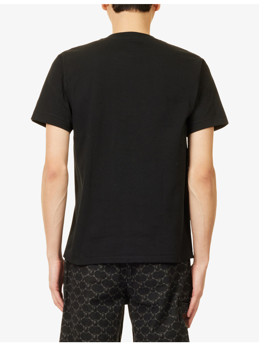 Bape College Graphic-Print Cotton-Jersey T-Shirt - 4