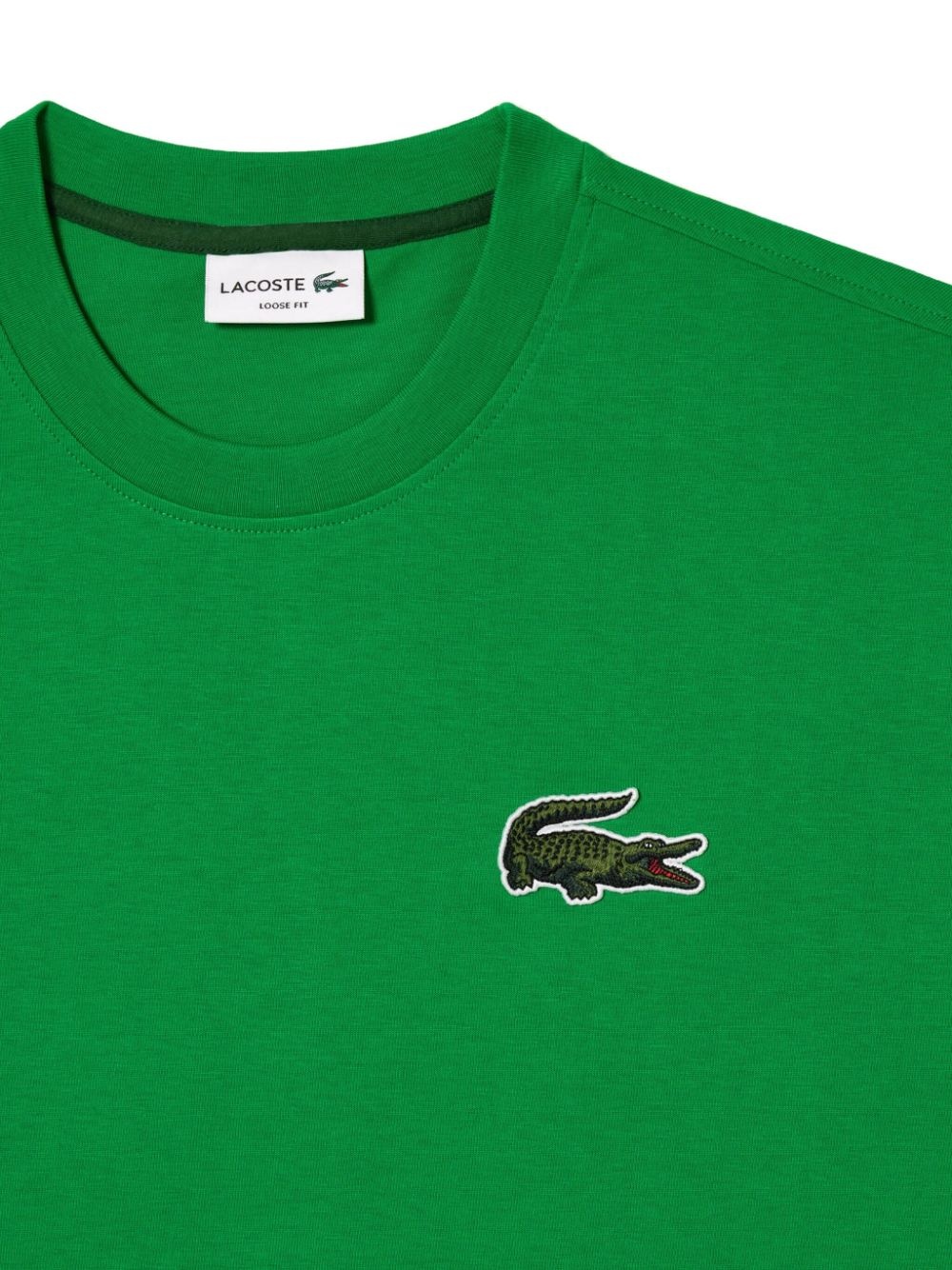 logo-appliquÃ© organic cotton T-shirt - 2