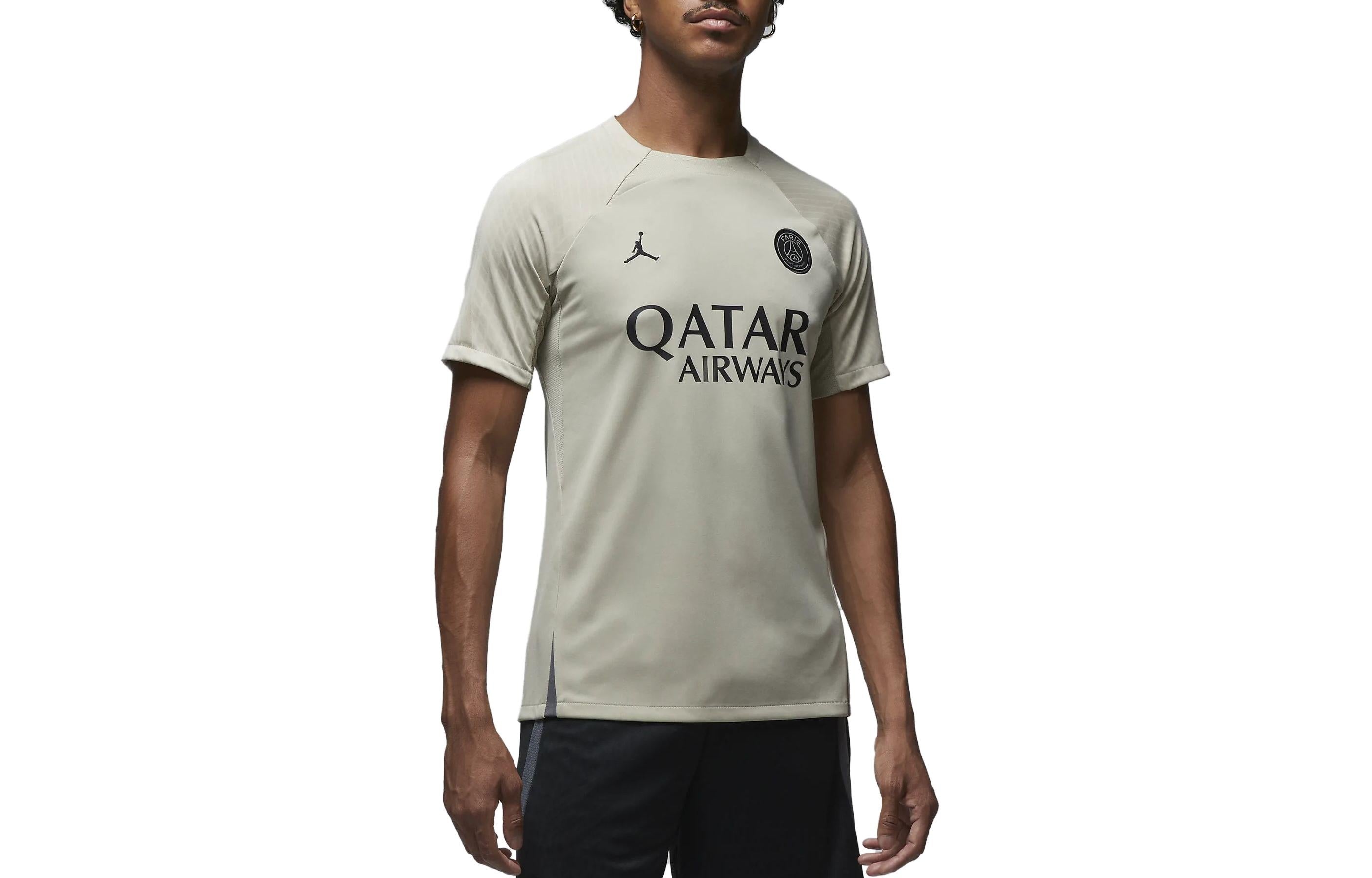 Air Jordan x Paris Saint-Germain Strike Third Dri-FIT Soccer Short-Sleeve Top 'Stone' DZ0786-231 - 2