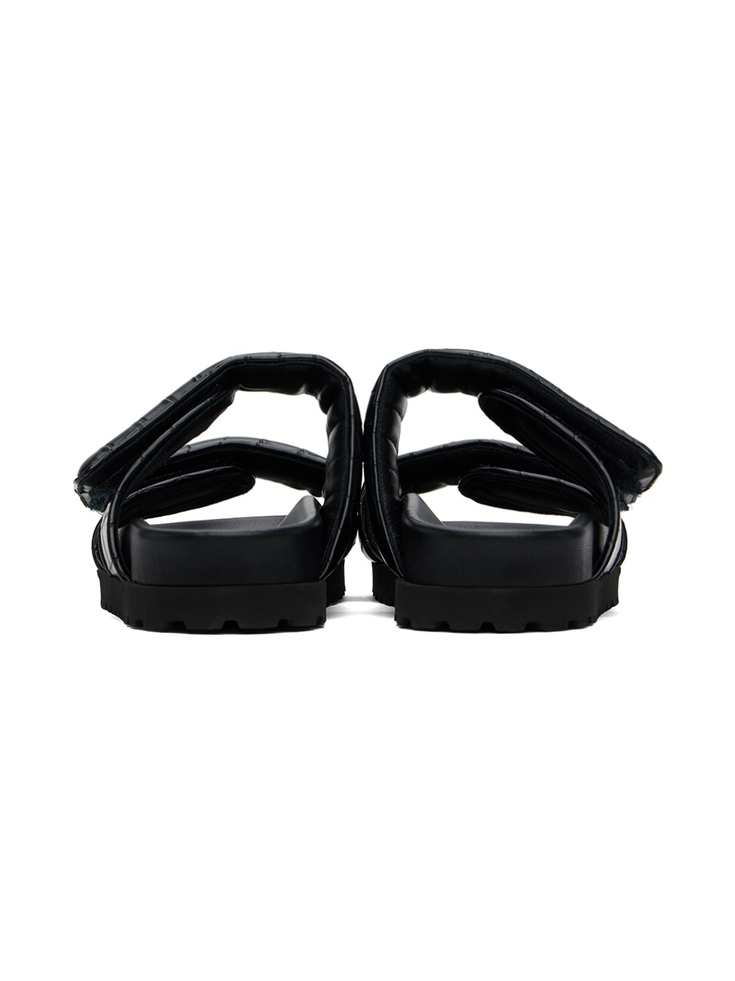 Black Perni 11 Croc Sandals - 2