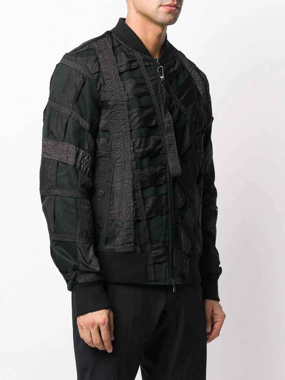 Air Brake taped bomber jacket - 3