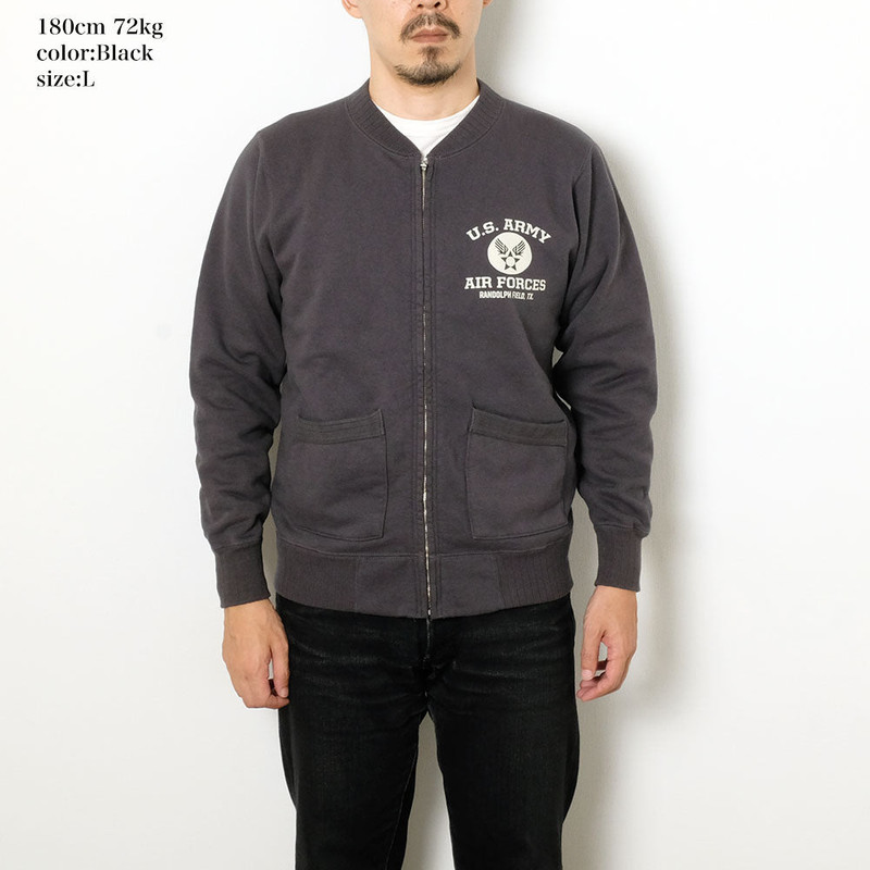 FULL ZIP SWEATSHIRT - U.S. ARMY AIR FORCES - BR65601 11