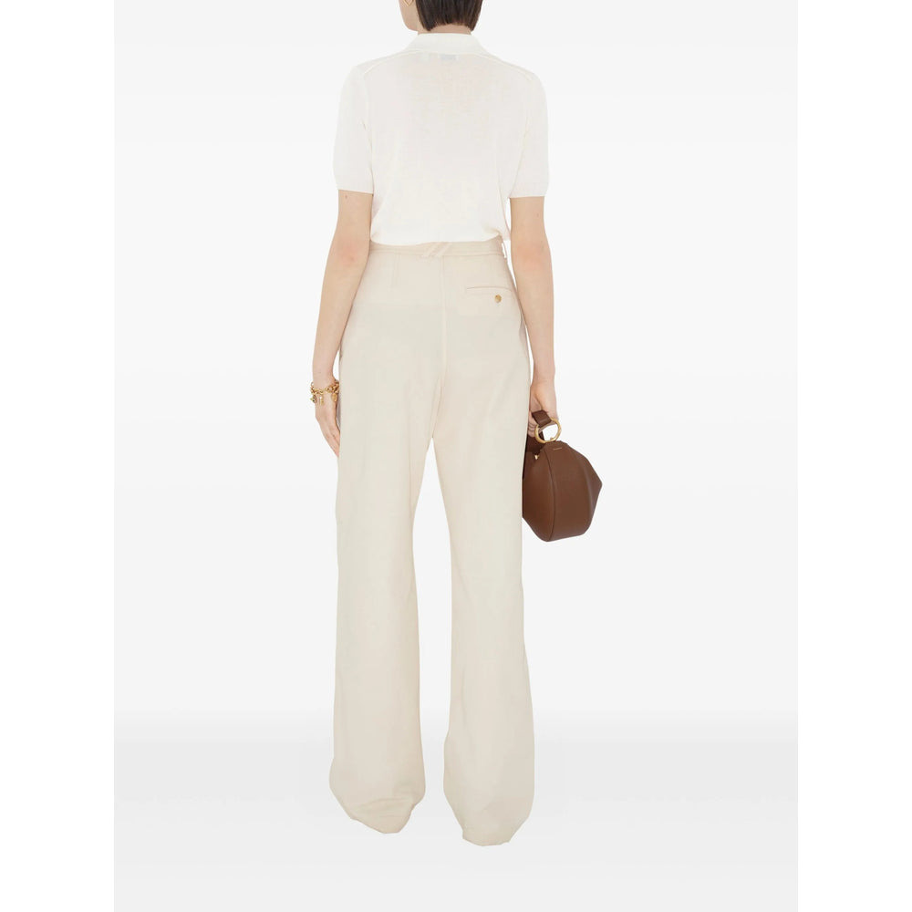 Burberry White Tops - Polo Tops Women - 5