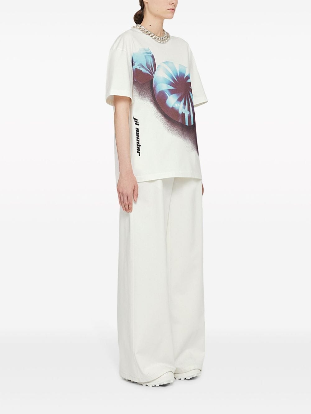graphic-print cotton T-shirt - 3