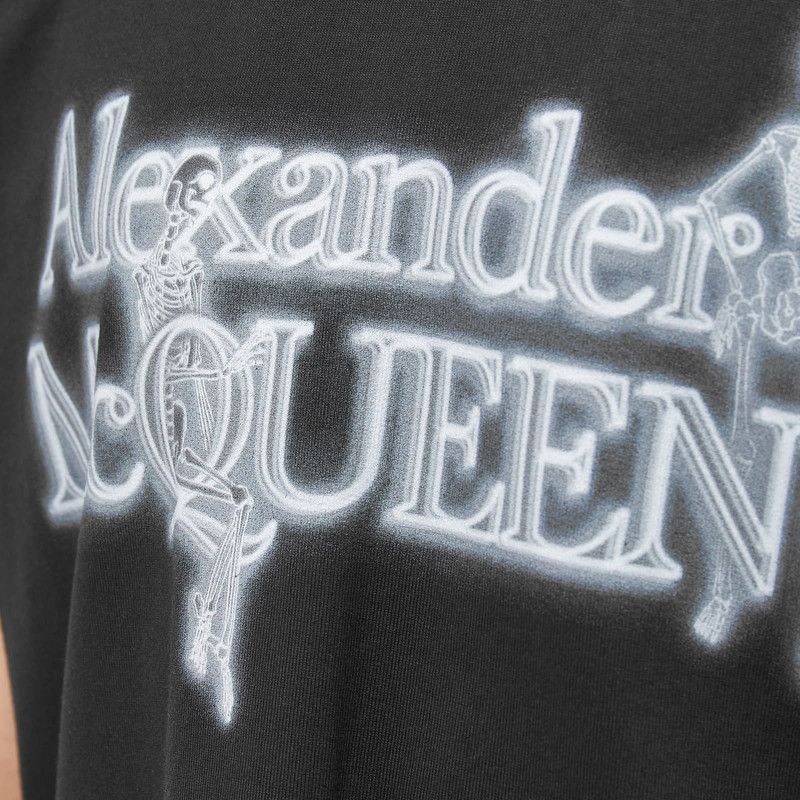 Alexander McQueen Neon Skeleton T-Shirt 5