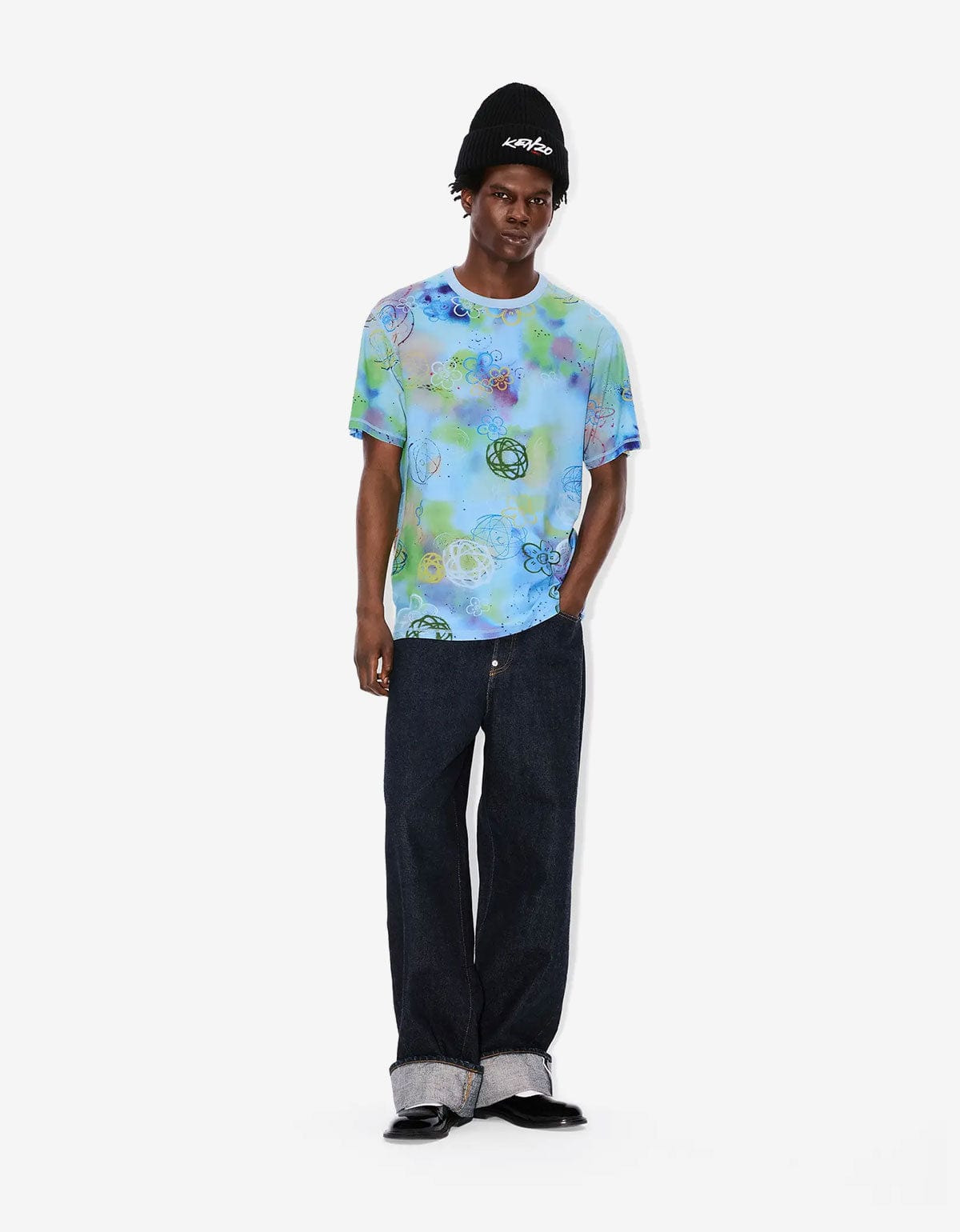 Kenzo x Futura 2000 Blue Reversible T-Shirt - 14