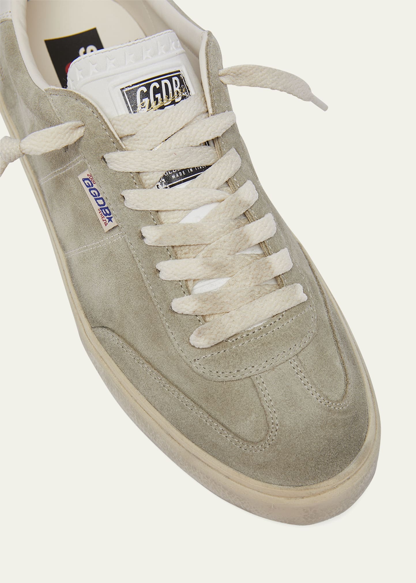 Men's Soul-Star Suede Low-Top Sneakers - 5