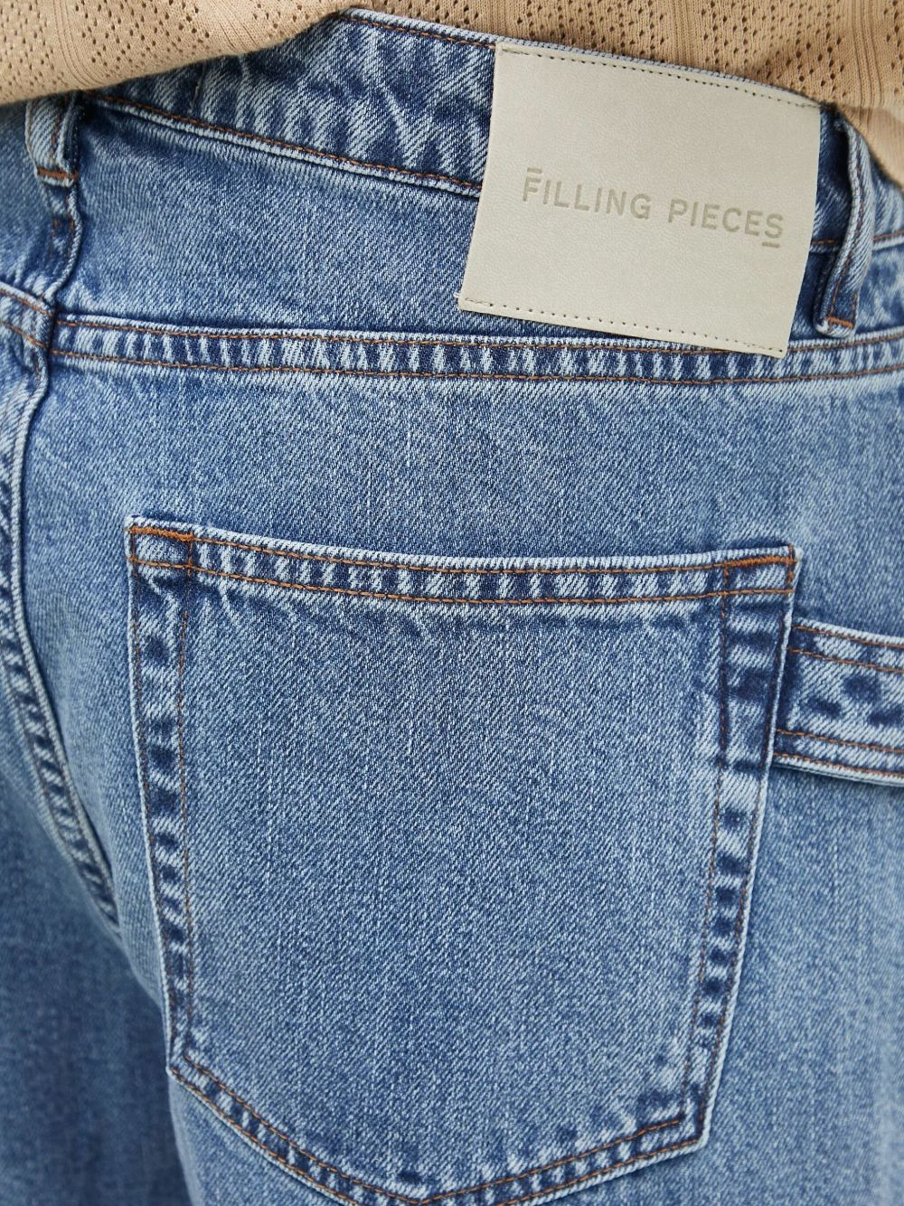 logo-patch jeans - 5
