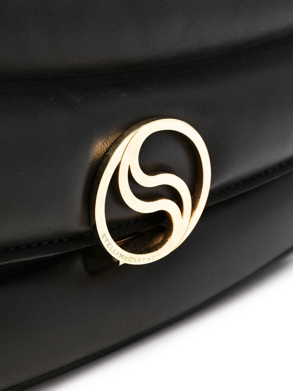 S logo-plaque padded shoulder bag - 4