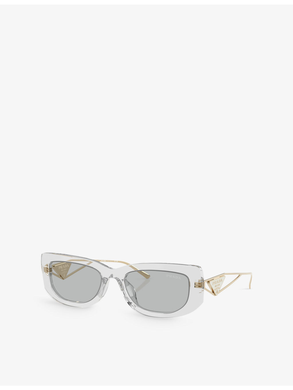 PR 14YS transparent rectangle-frame acetate sunglasses - 2