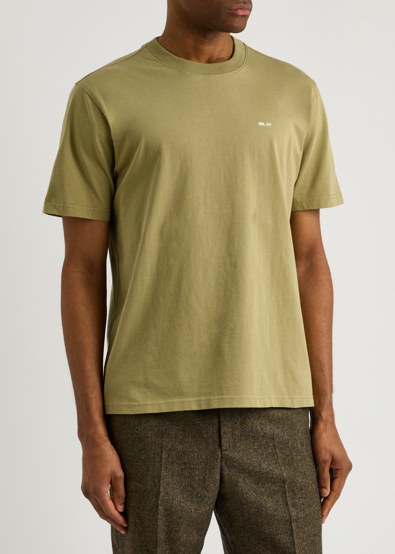 NN07 NN07 Adam Logo Cotton T-shirt outlook