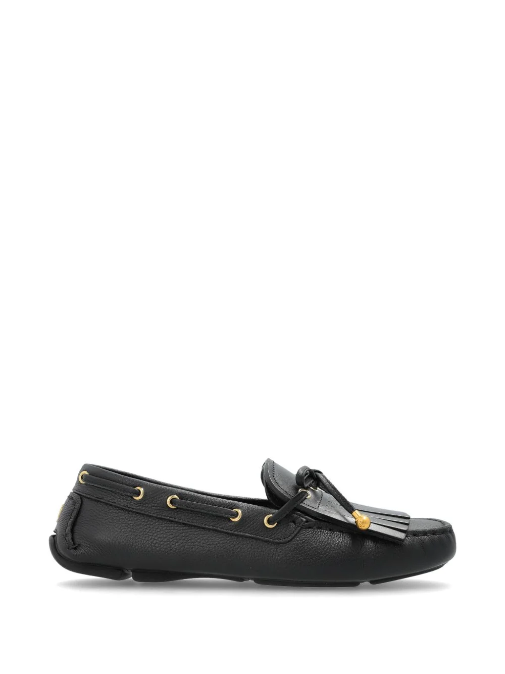 Manon tassel leather boat shoes - 1
