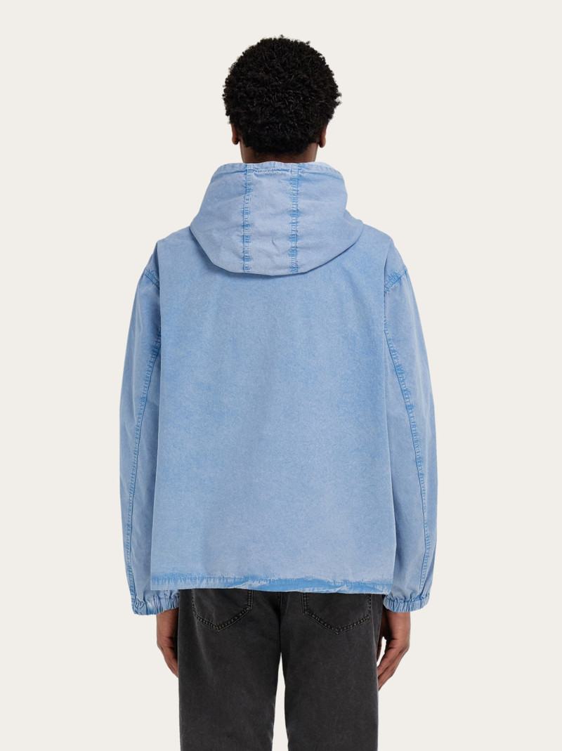 Cotton and silk blouson 3