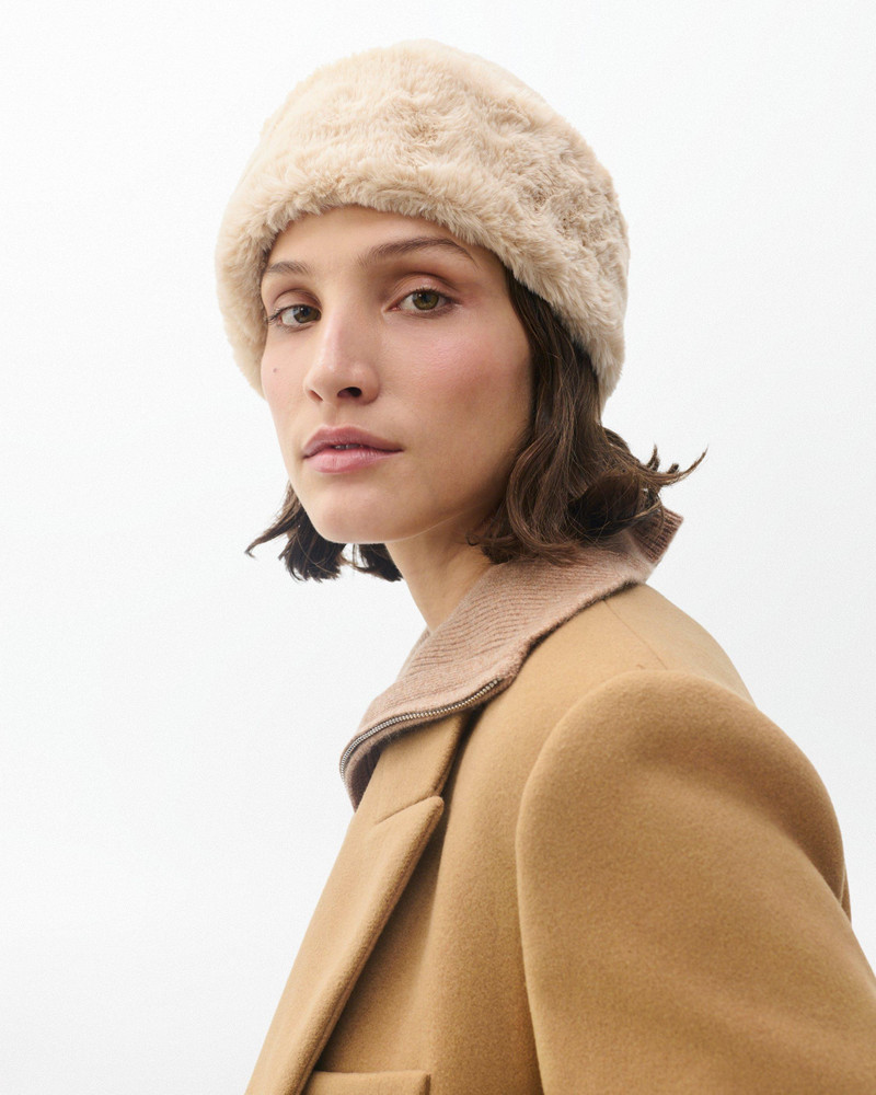 rag & bone Kennedy Faux Fur Hat outlook