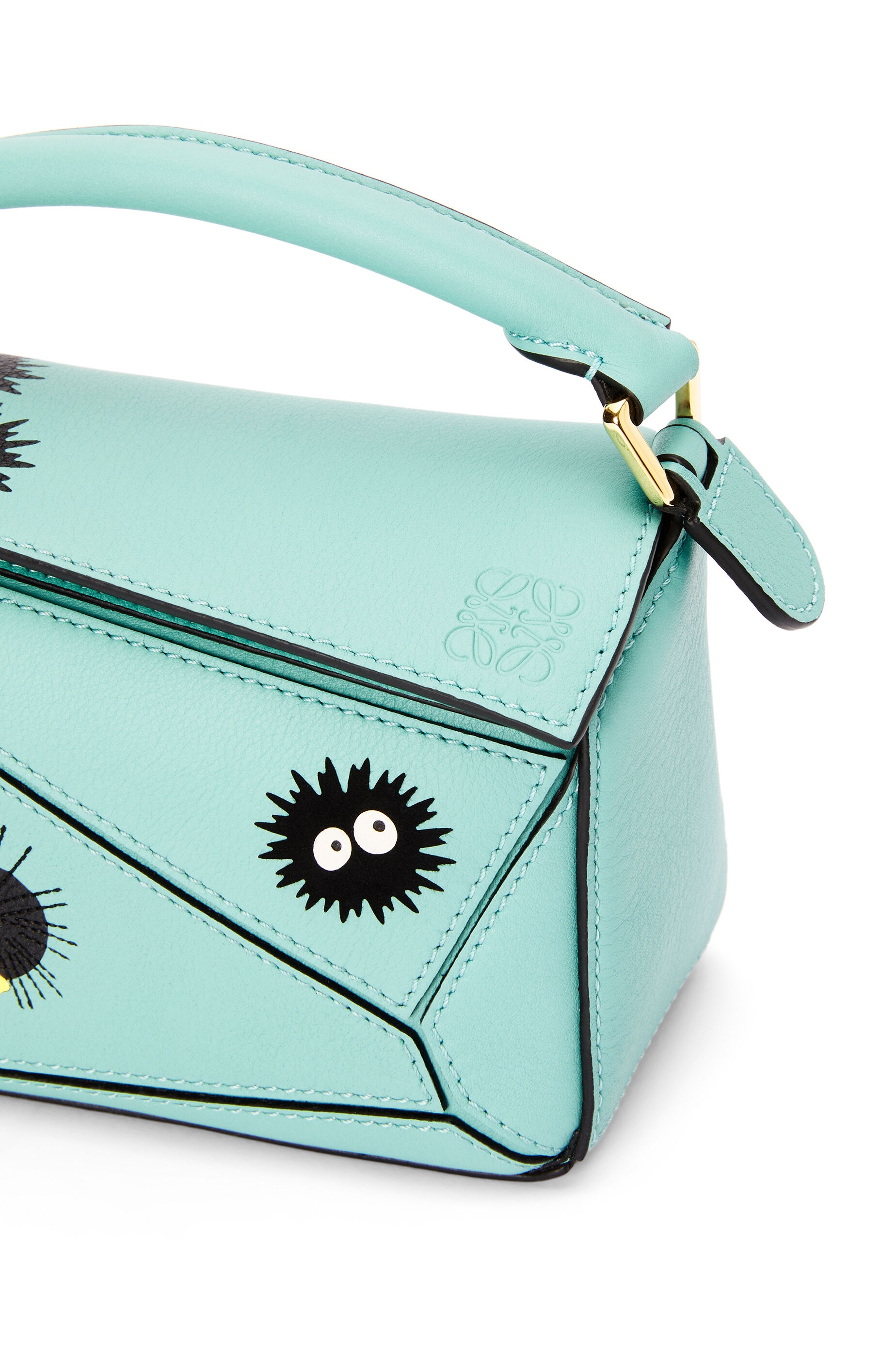 Susuwatari Mini Puzzle bag in classic calfskin - 7