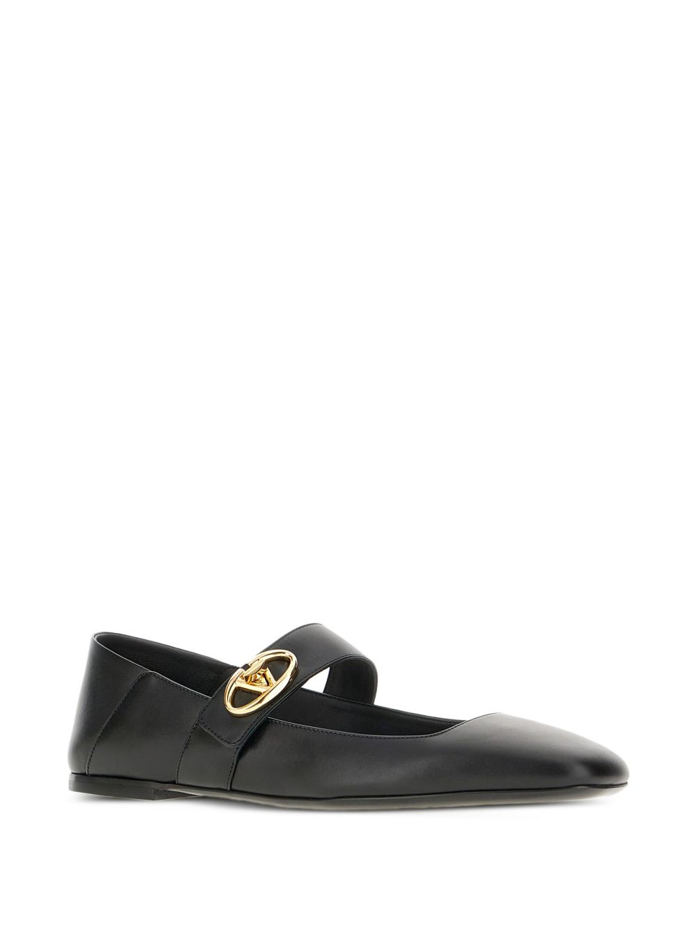 VLogo Locker Mary-Jane ballerina shoes - 2