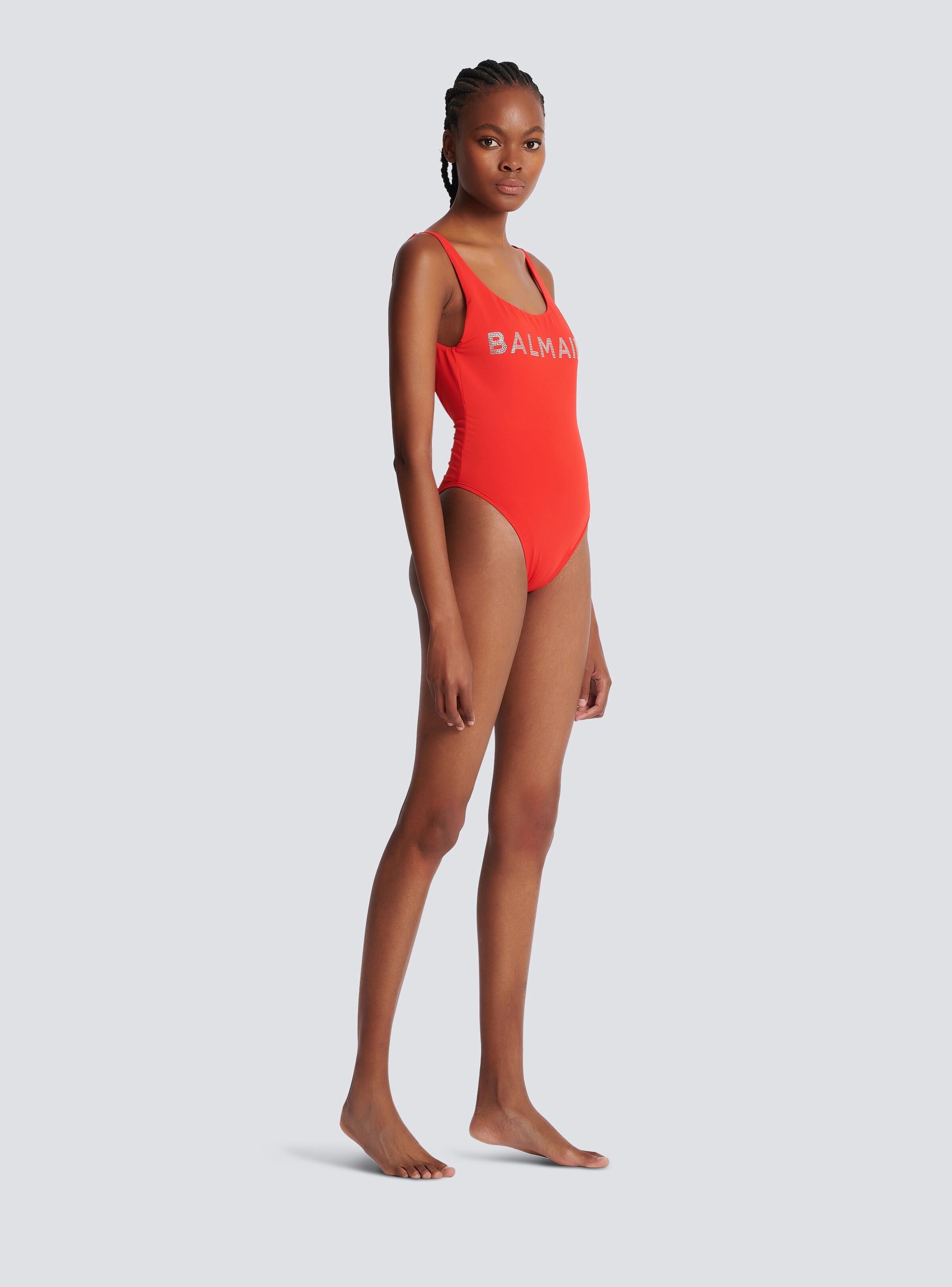 Balmain logo swimsuit - 3