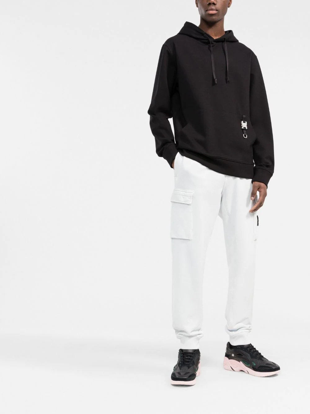 Compass badge track pants - 2