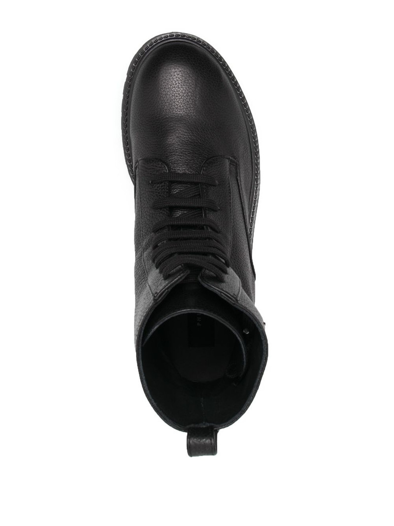 lace-up leather boots 4