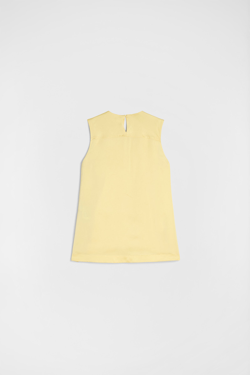Fluid Viscose Ruffle Top 6
