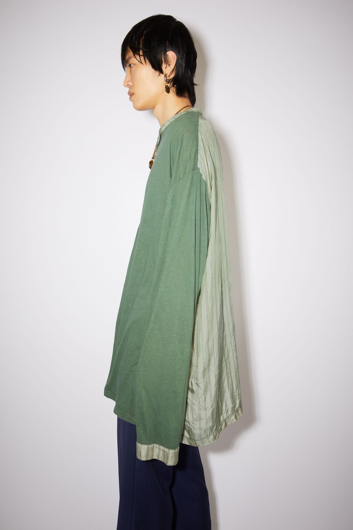 Long sleeve t-shirt - Sage green - 4