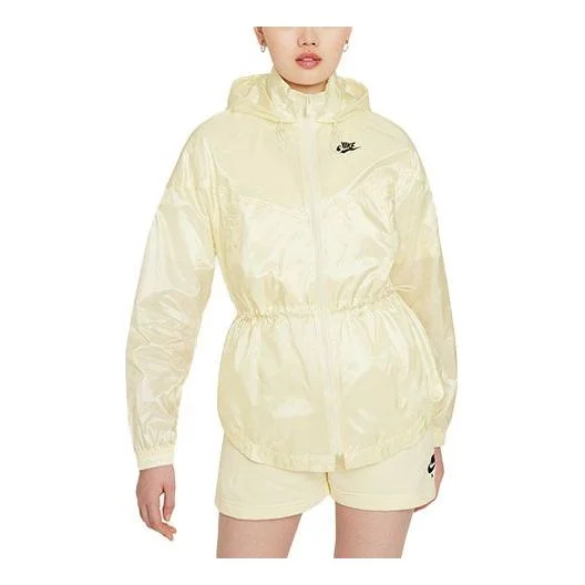 (WMNS) AS W Nike Sportswear WR JKT Jacket Summerized COCONUT MILK CZ9740-113 - 1