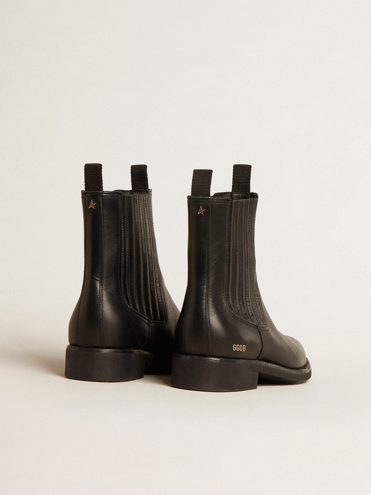 Men’s Chelsea boots in black leather - 5