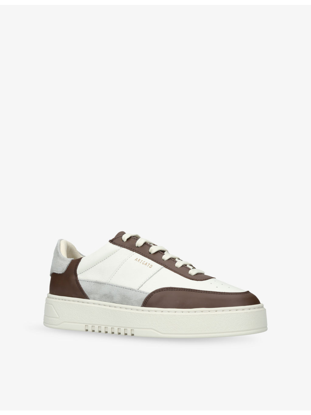 Vintage Orbit Leather Trainers - 3