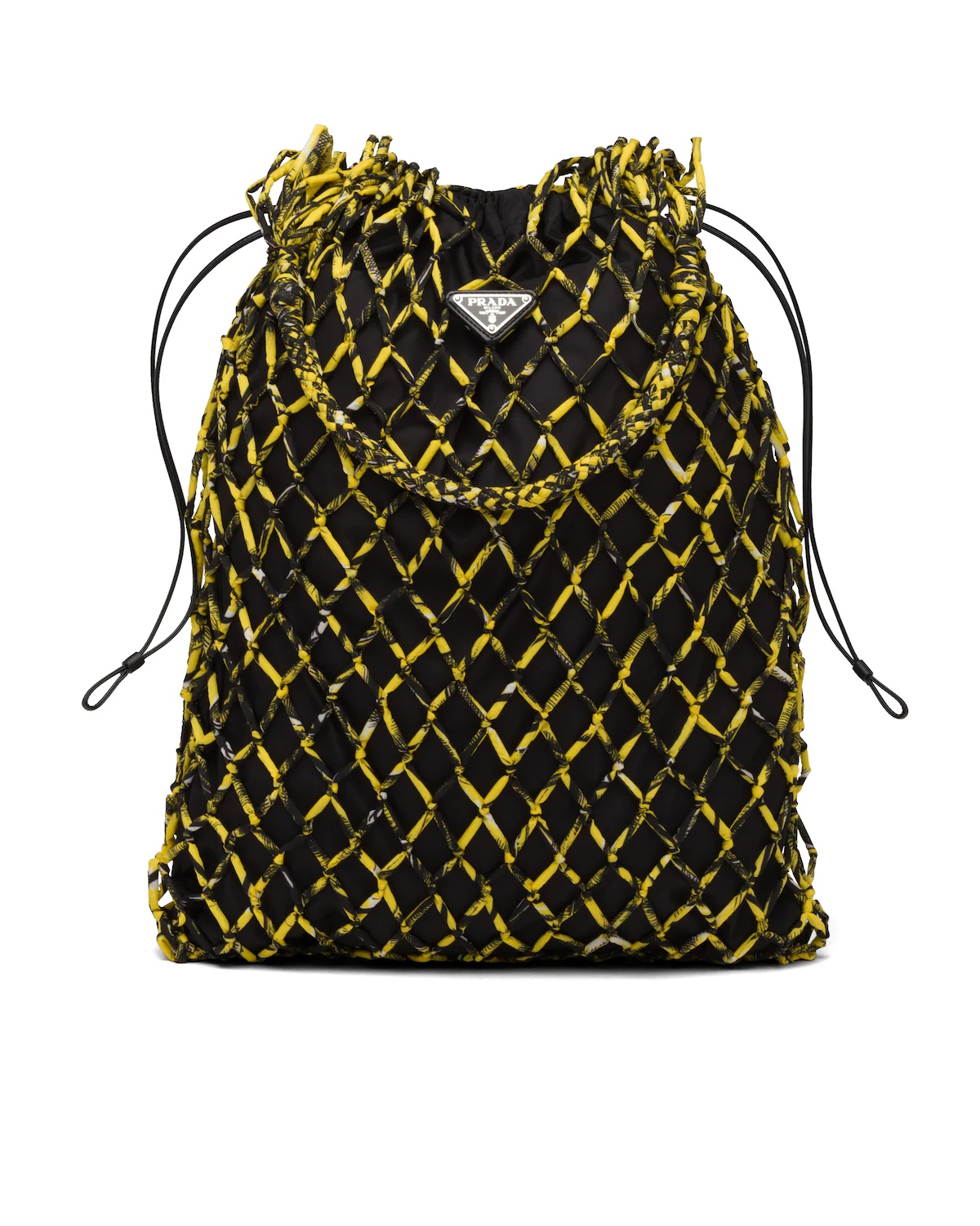 Large printed nylon mesh bag - 1