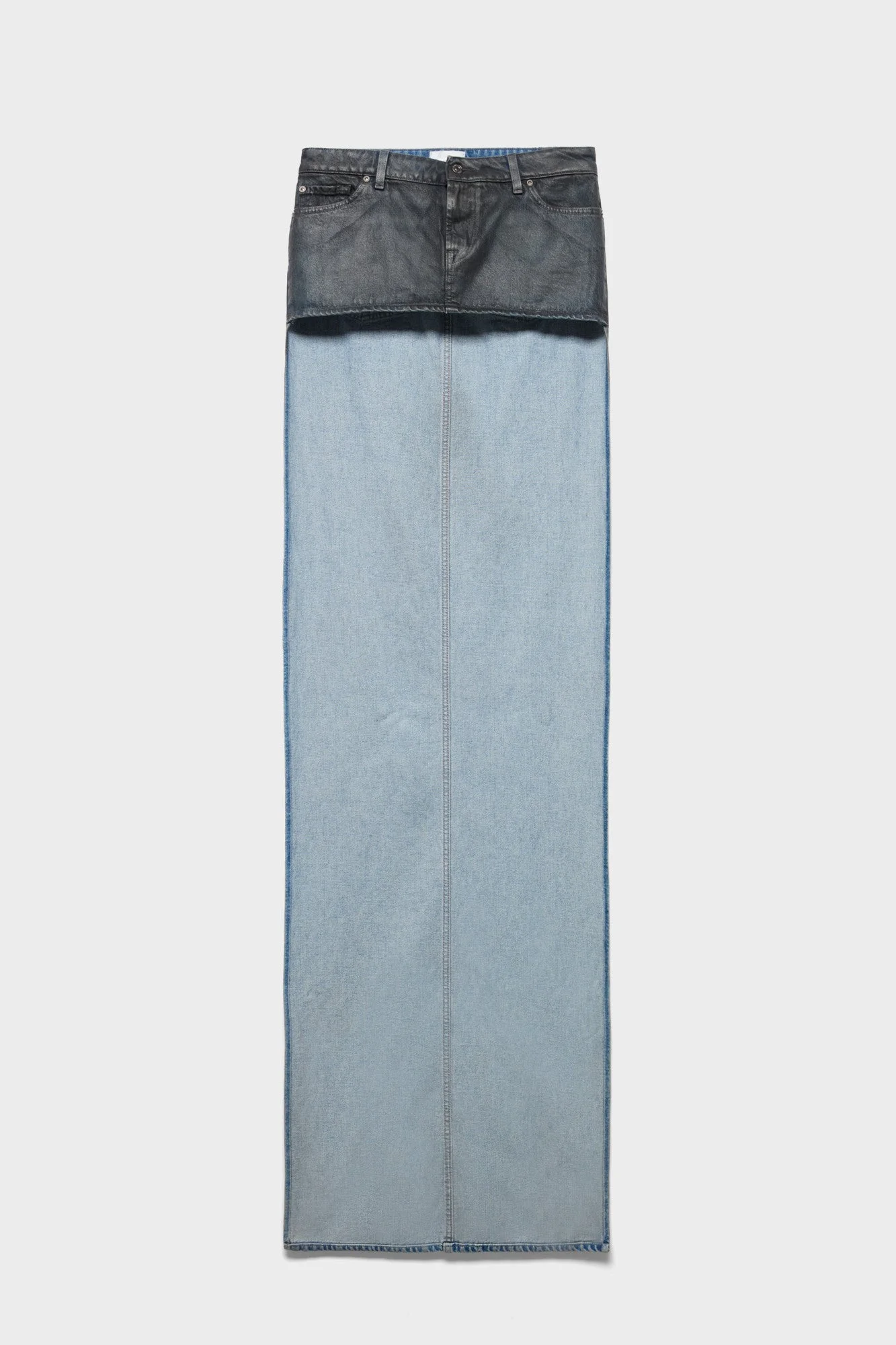 ASYMETRIC MINI SKIRT - 1