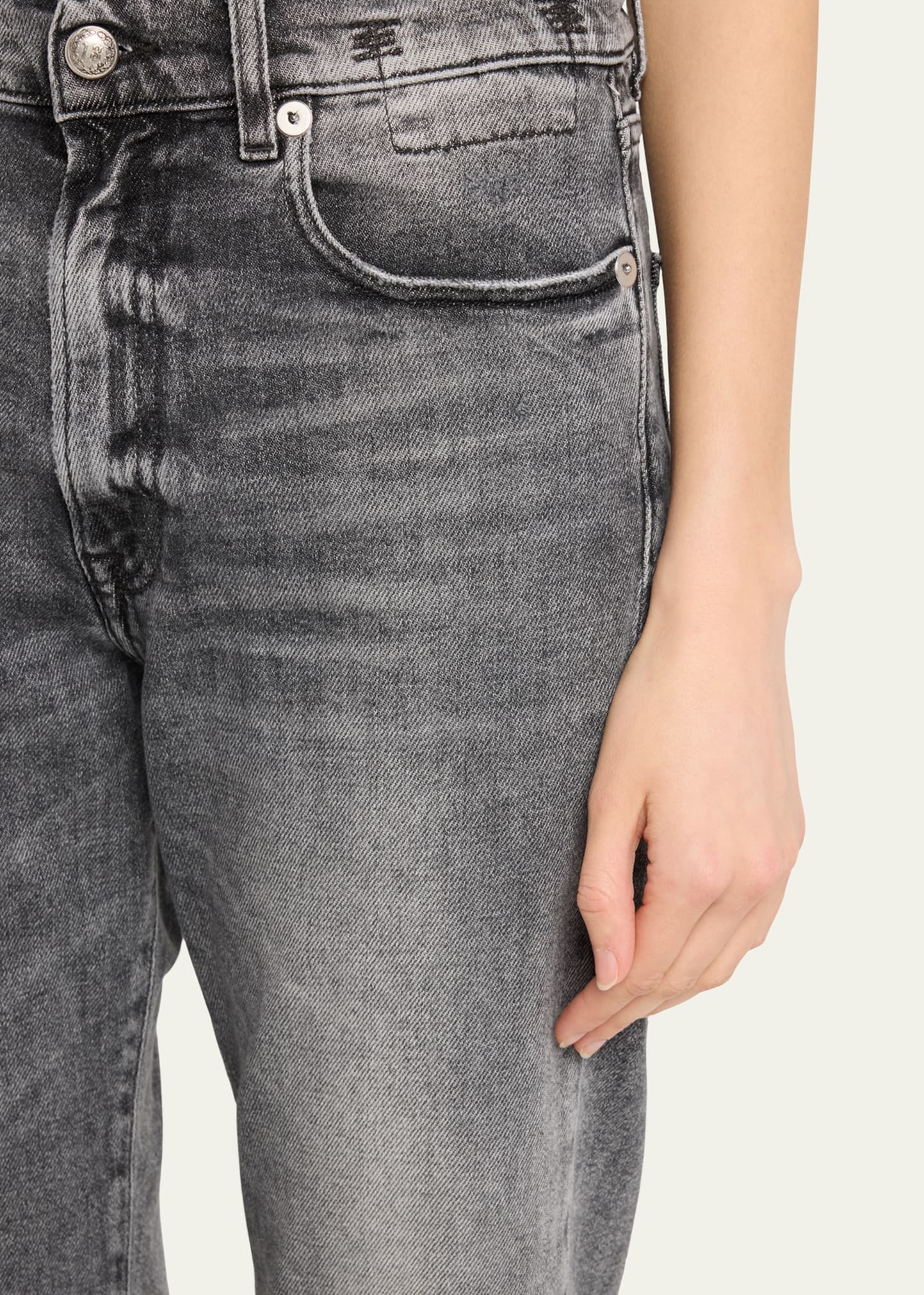 Cropped Boyfriend Jeans - 5