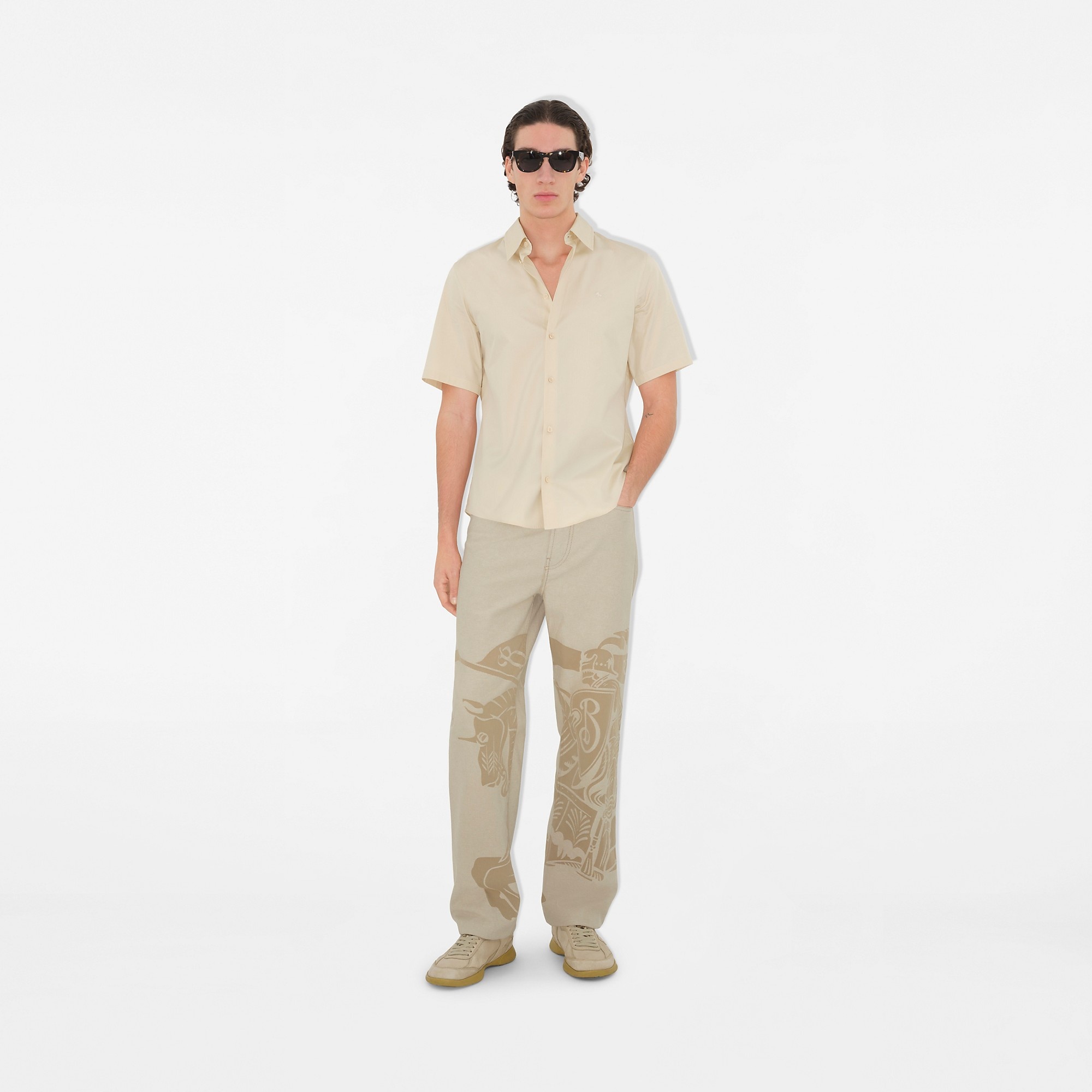 Slim Fit Cotton Shirt - 2