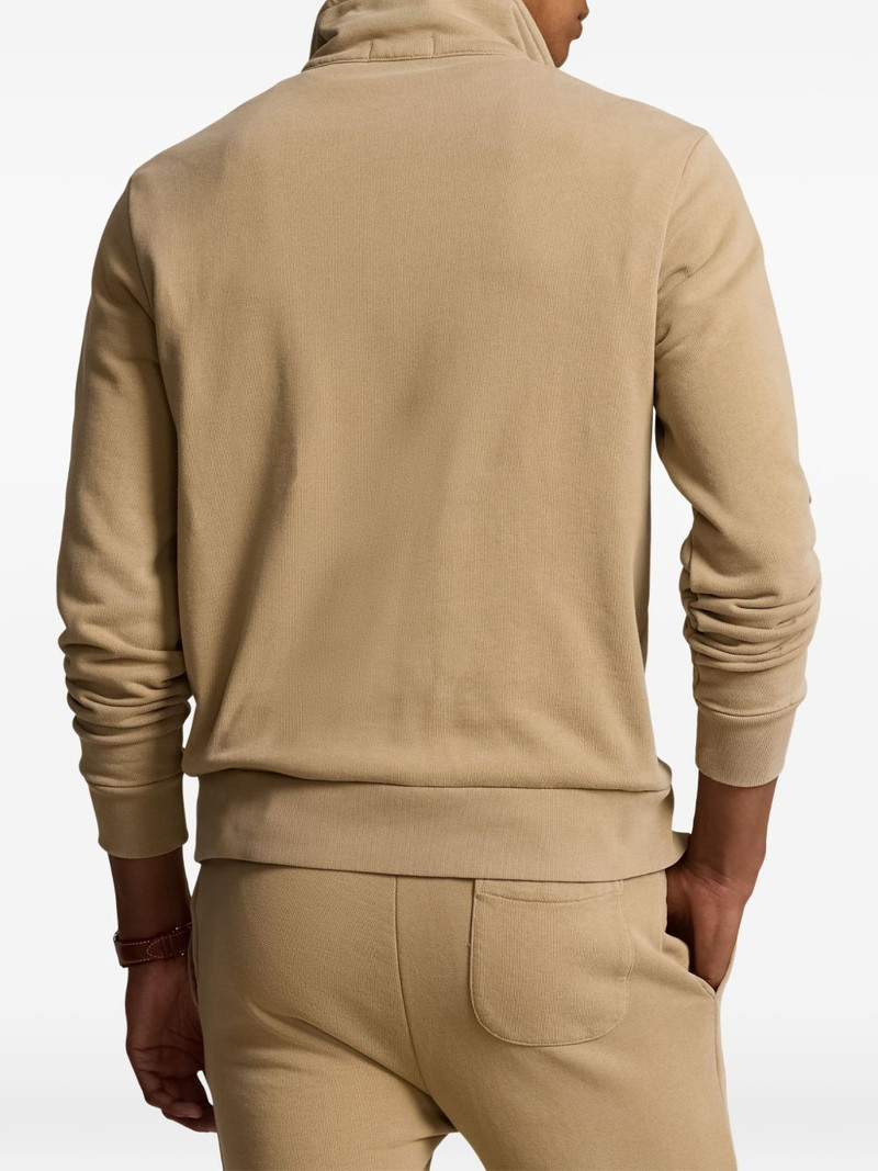 zip-fastening pocket polo shirt 4