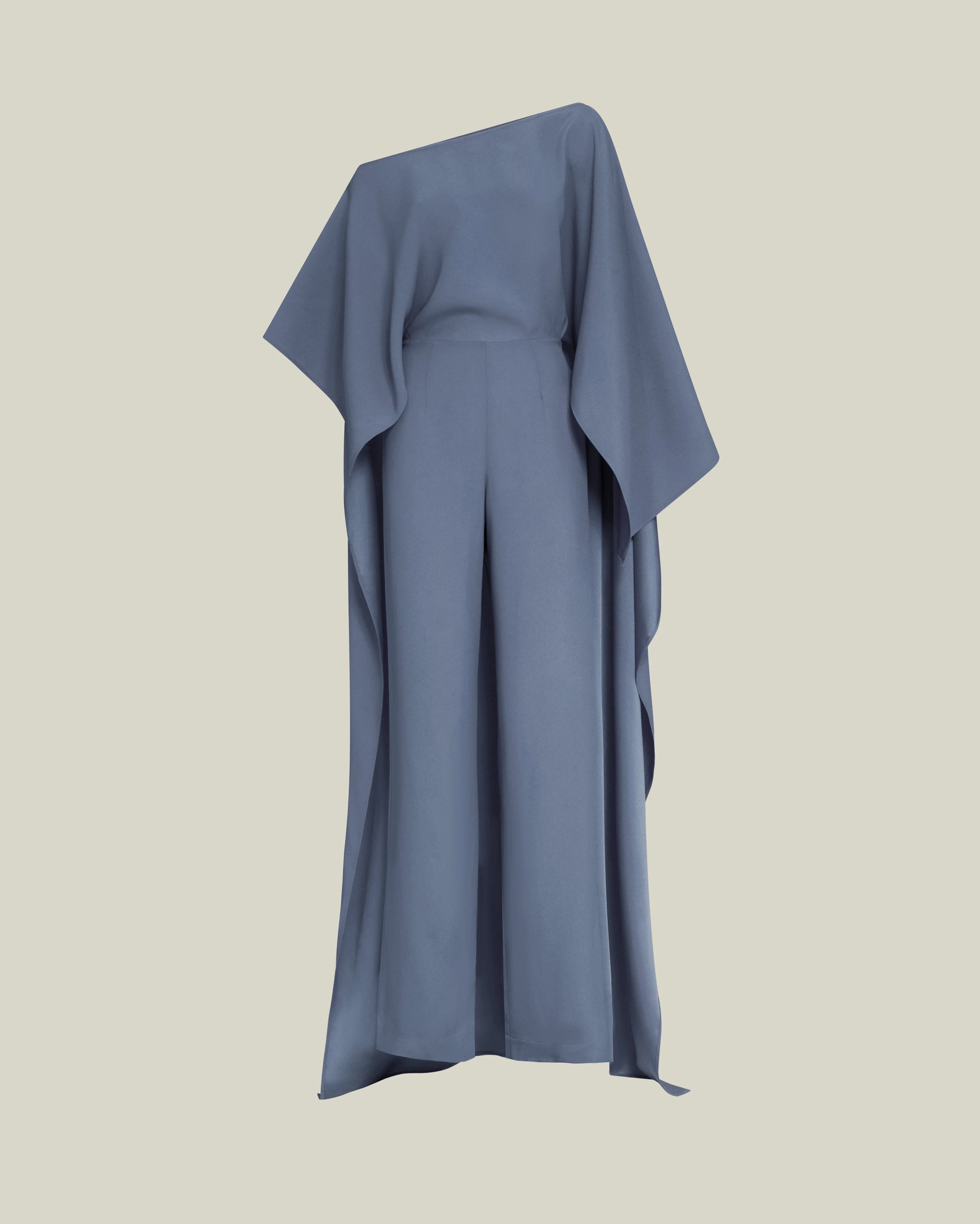 Jerry Jumpsuit in Smoke Blue - 1