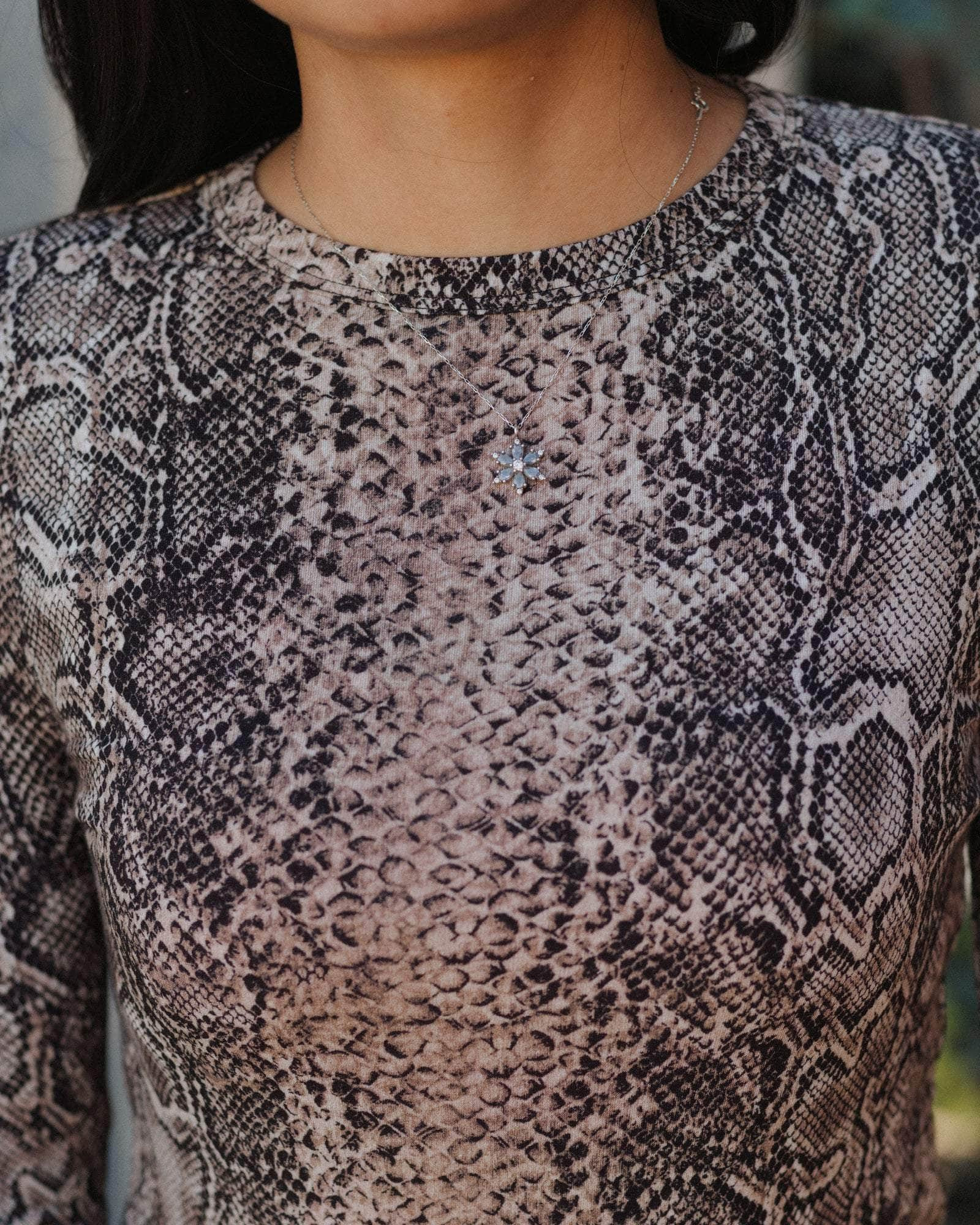 Bead Long Sleeve Tee - Circulose Jersey - 4