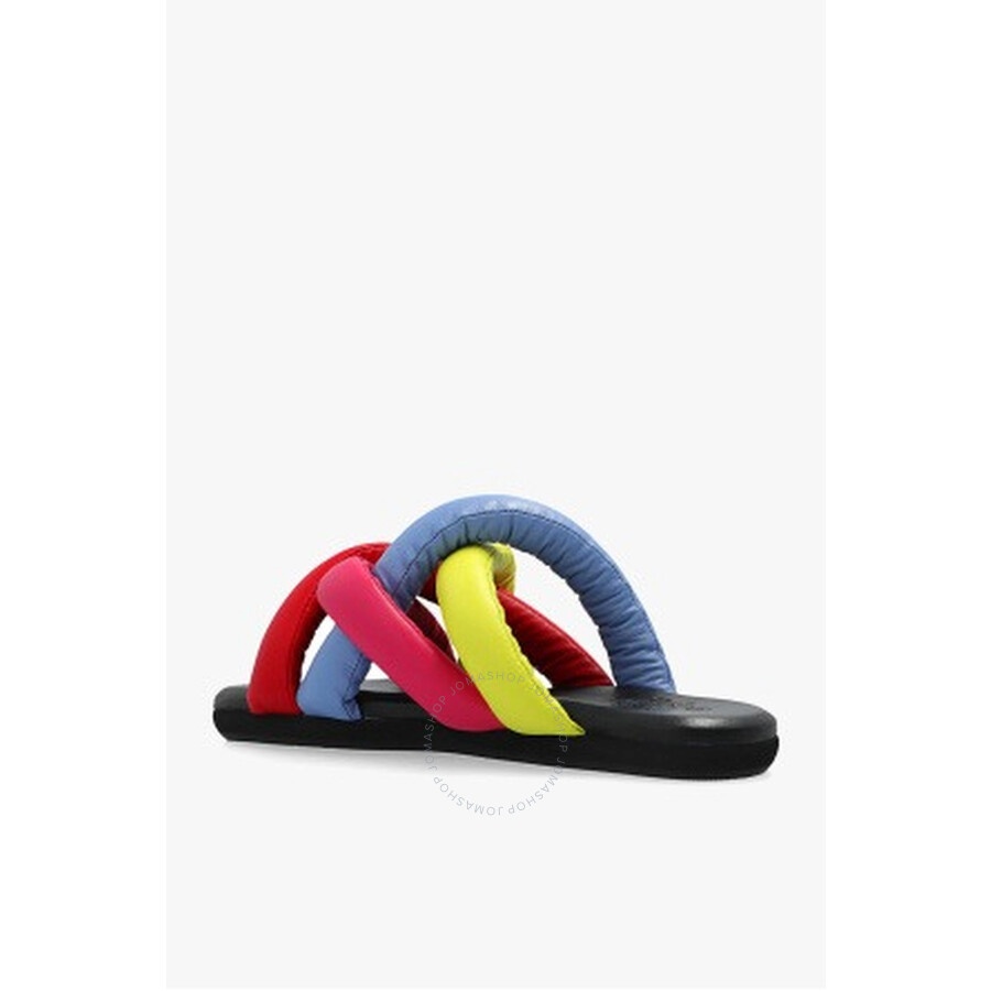 Moncler Ladies Jbraided Slides Sandals - 2